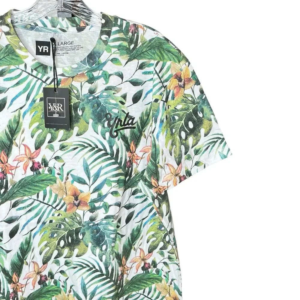 Young & Reckless Monstera Floral Tropical T-Shirt